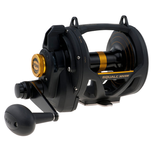 PENN SQL30VSW Squall Lever Drag 2 Speed Conventional Reel [1292937]