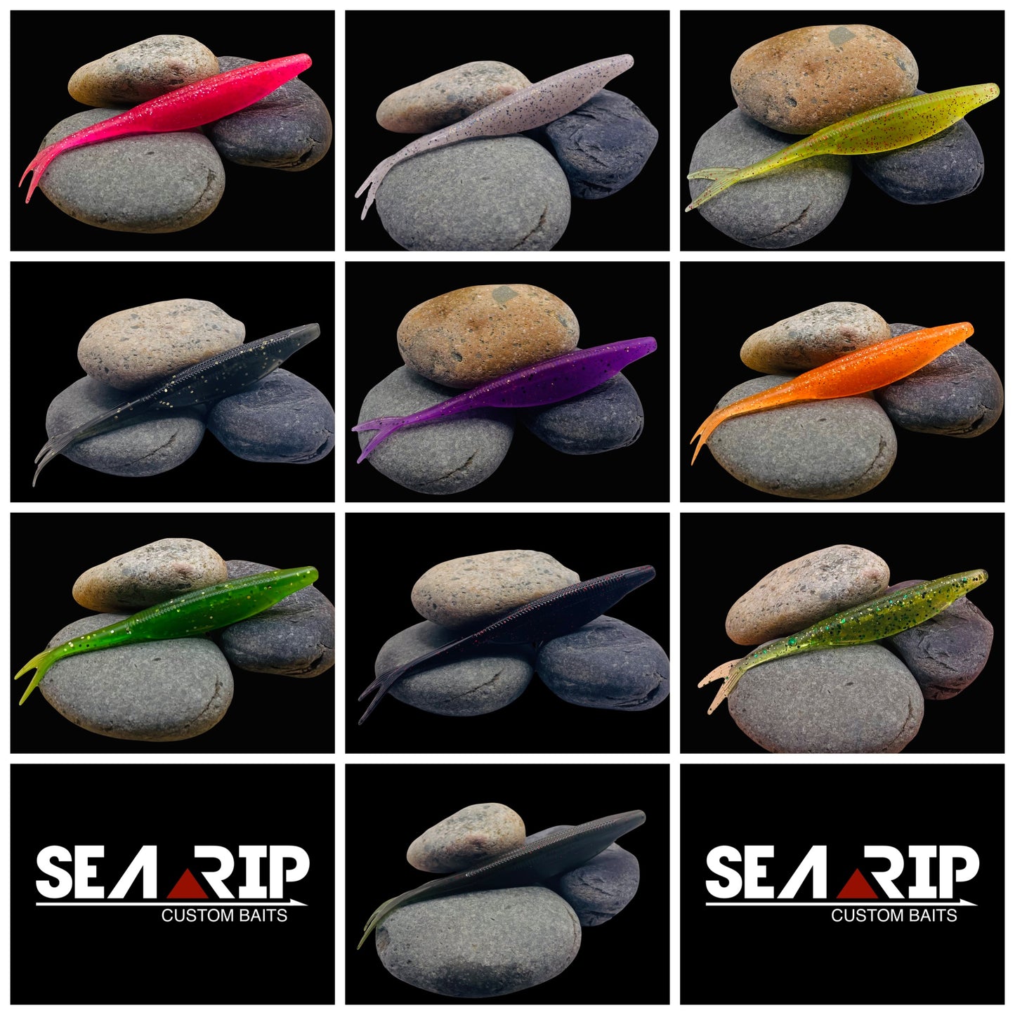 SEARIP FLUKE 5" in 10 catching colors