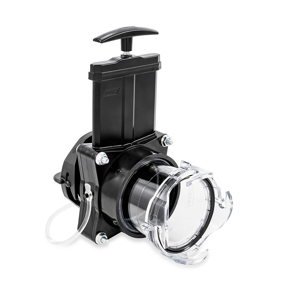 Camco 3" Gate Valve w/3.5" Clear Extension  Cap [39050]