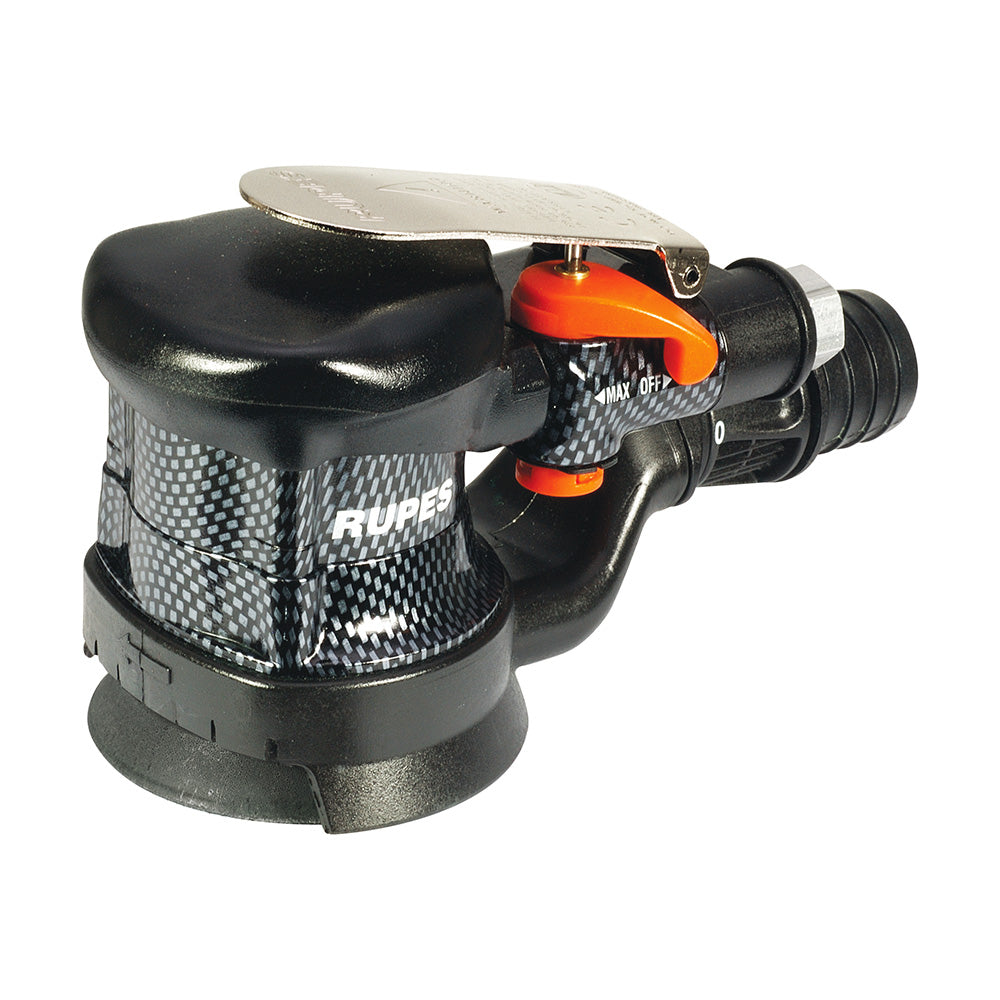 RUPES Pneumatic Random Orbital Palm Sander w/75mm Velcro Pad  Dust Extract (Central Vac) [RA75A]