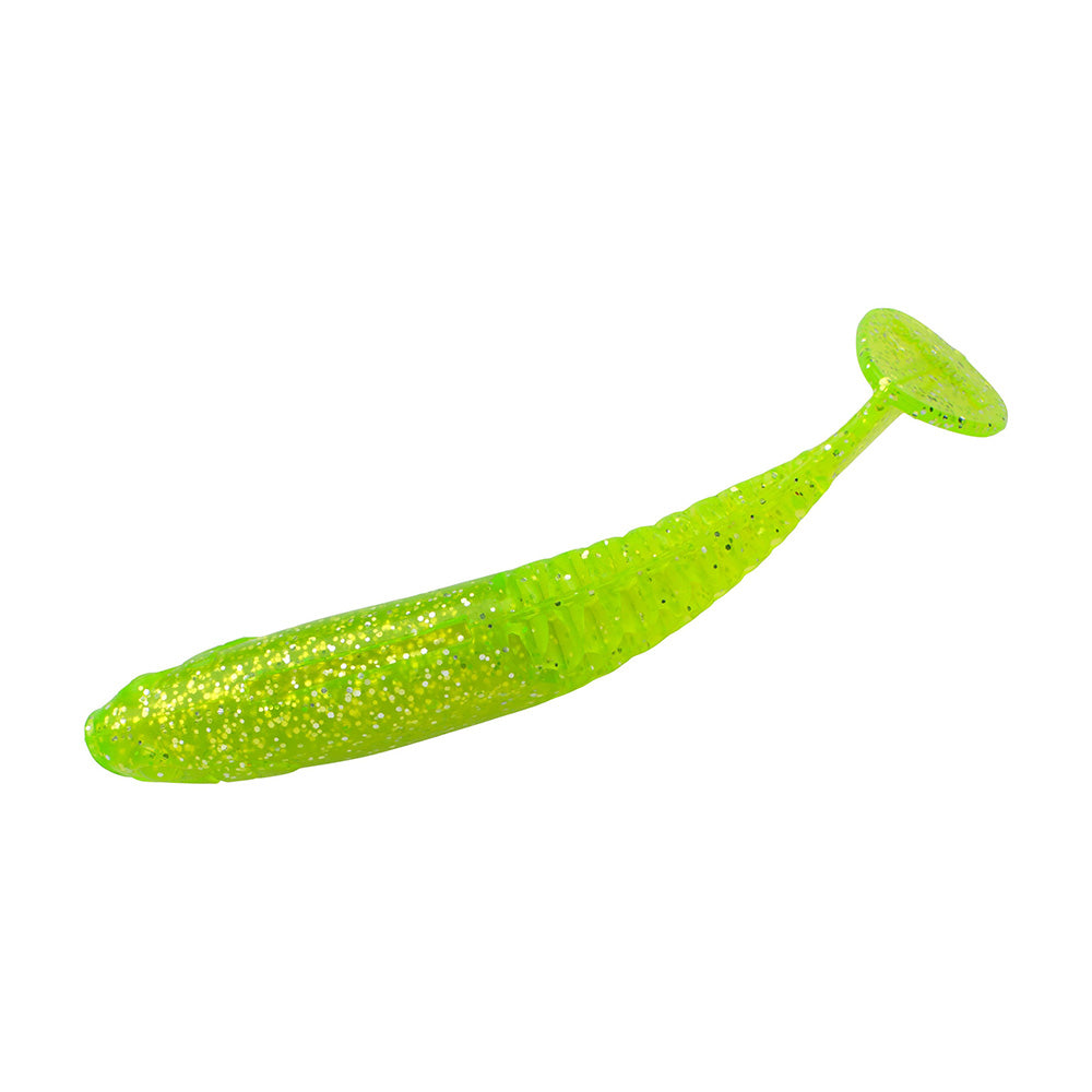 Berkley PowerBait Paddlin' PowerStinger - 3.5" - Chartreuse Silver Flash BSWPBSPDPS3.5-CHCFL [1637613]