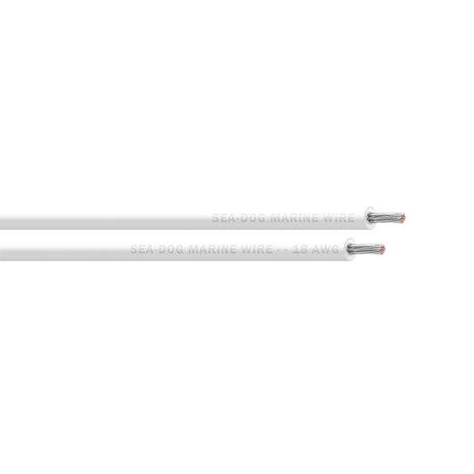 Sea-Dog 18 AWG White Primary Wire - 1000' [8018059]