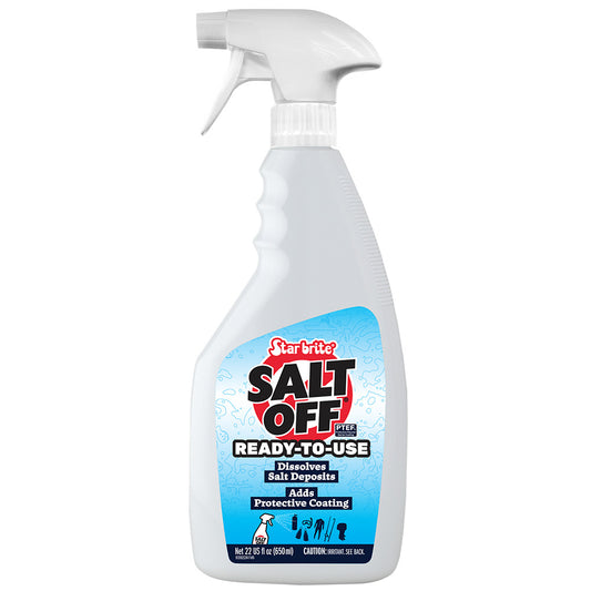Star brite Salt Off - Ready-To-Use - Salt Remover Wash  Engine Flush - 22 oz [93922]