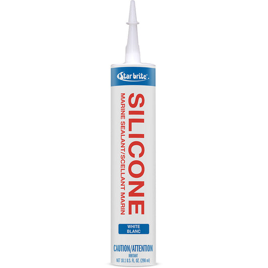 Star brite Marine Silicone Sealant - White - 10.3 oz [82121]