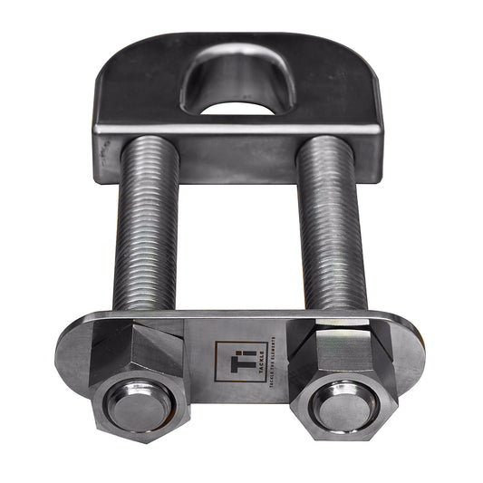 Ti-Tackle Titanium Bow D Ring - 4" Long Stud [TT-BOW-DRING]