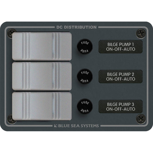 Blue Sea 8665 Contura 3 Bilge Pump Control Panel  [8665]