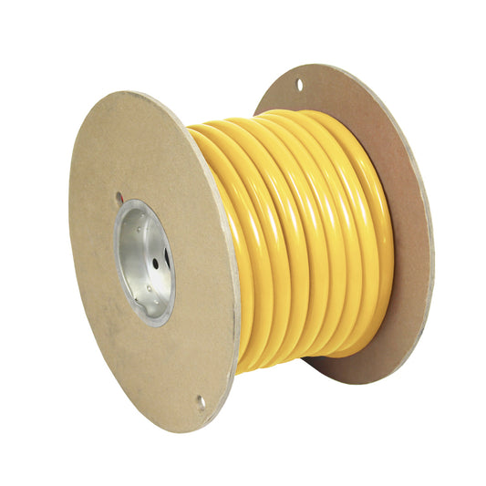 Pacer Yellow 6 AWG Battery Cable - 25  [WUL6YL-25]
