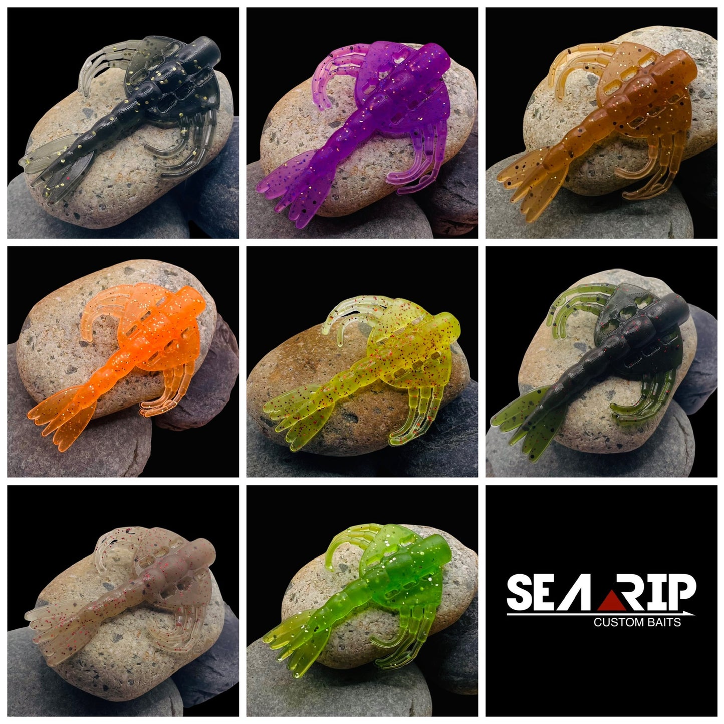 SEARIP SEMICRAB 3" in 8 catching colors